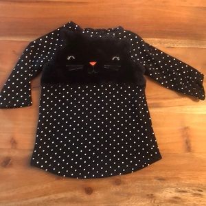 Polka dot cat dress